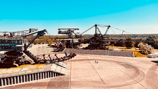 Leipzig Bergbauhelden Ferropolis