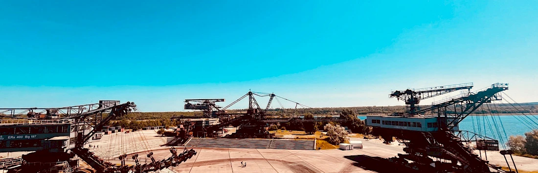 Ferropolis als Location für Teambuildings