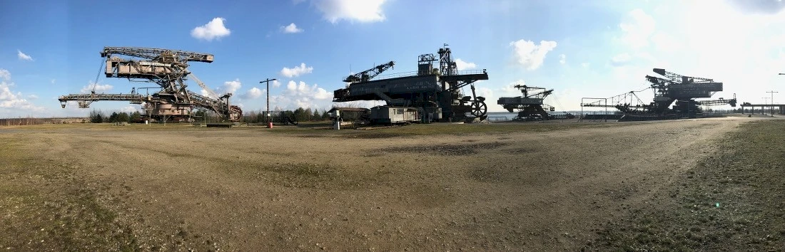 Ferropolis bei Dessau Bergbauhelden-Teambuilding