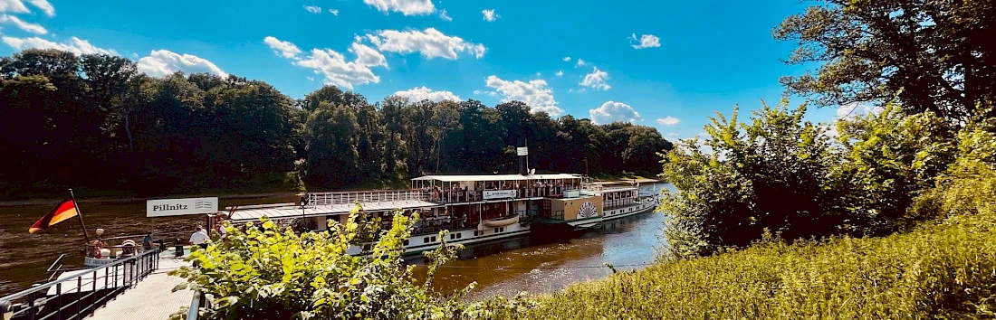 Anreise zum Teamevent mit dem Schiff